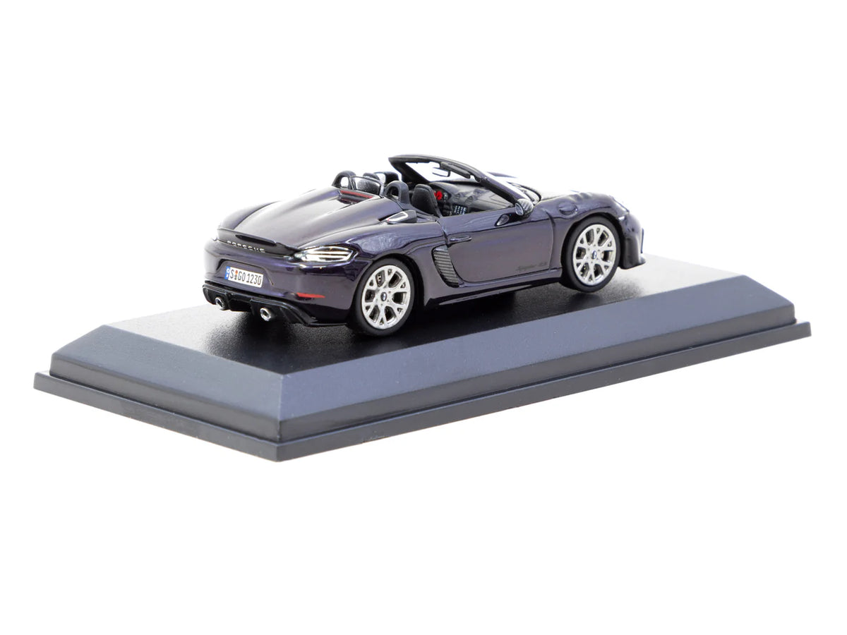 2021 Porsche 718 Spyder RS Morado Metalizado Edición Limitada 164 Minichamps-Tarmac T64MC-008-VM