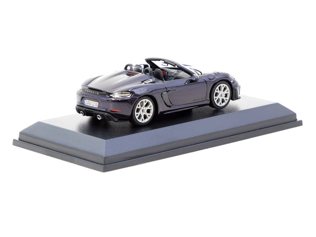 2021 Porsche 718 Spyder RS Morado Metalizado Edición Limitada 164 Minichamps-Tarmac T64MC-008-VM