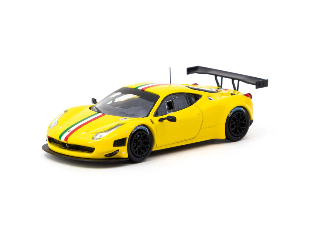 2010 Ferrari 458 Italia GT3 Amarillo 164 IXO-Tarmac T64R-073-YL