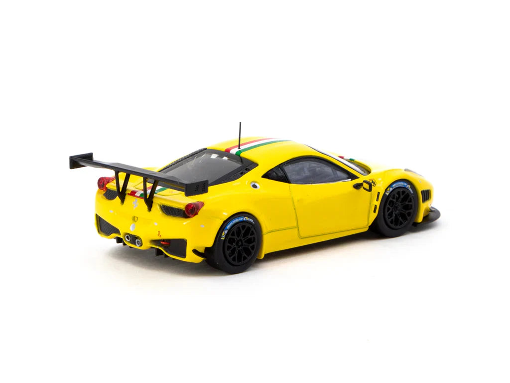 2010 Ferrari 458 Italia GT3 Amarillo 164 IXO-Tarmac T64R-073-YL