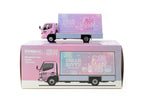 1993 Mitsubishi Fuso Canter Hello Kitty Billboard Rosa Decorado 164 Tarmac T64T-TL002-HK