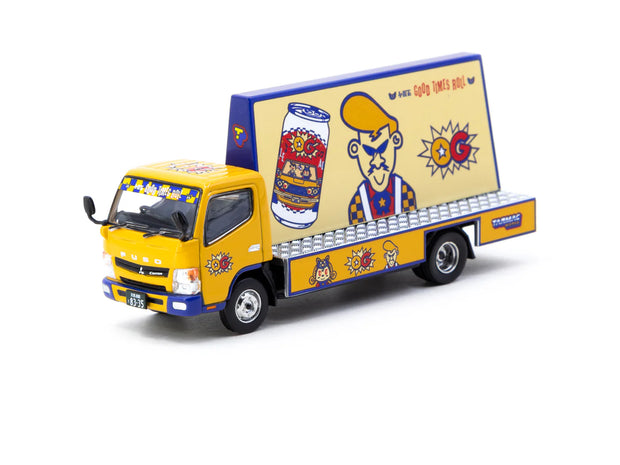 1993 Mitsubishi Fuso Canter Og Amarillo/Azul 164 Tarmac T64T-TL002-OG