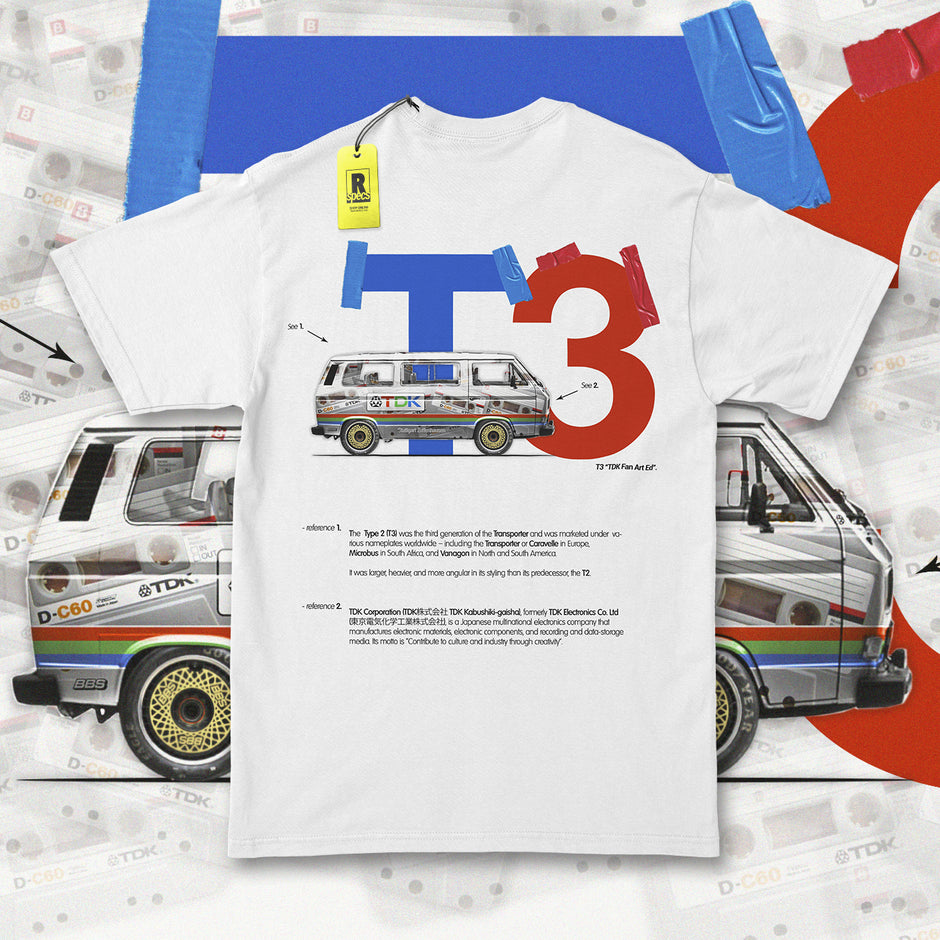 Camiseta “T3 TDK FanArt Ed”