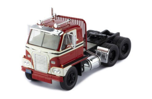 1959 Cabeza Tractora International Harvester DCOF-405 Rojo/Blanco 1:43 IXO Models TR130
