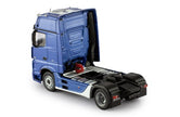 2012 Cabeza Tractora Mercedes-Benz Actros MP4 Azul Metalizado Decorado 1:43 IXO Models TR206.22