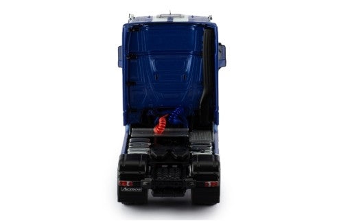 2012 Cabeza Tractora Mercedes-Benz Actros MP4 Azul Metalizado Decorado 1:43 IXO Models TR206.22