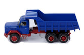 1964 Magirus Jupiter 6x6 con Volquete Azul/Rojo 1:43 IXO Models TRUD004