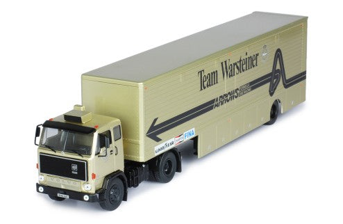 1981 Trailer Volvo F89 Race Transport Team F1 Warsteiner Arrows 1:43 IXO Models TTR023