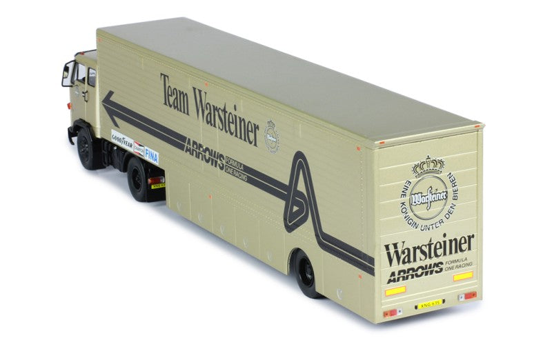 1981 Trailer Volvo F89 Race Transport Team F1 Warsteiner Arrows 1:43 IXO Models TTR023