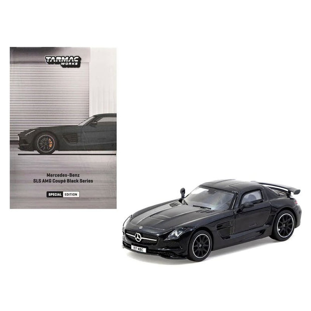 2013 Mercedes-Benz SLS Amg Coupé Black Series Negro Metalizado 164 Tarmac T64G-027-BK