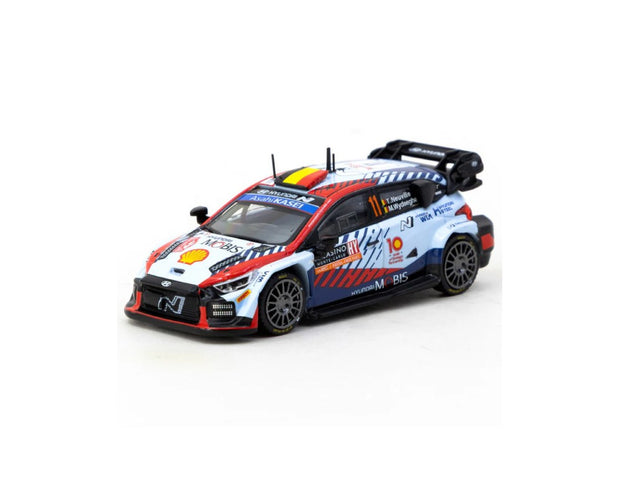 2024 HYUNDAI I20N RALLY1 HYBRID Nº11 T.NEUVILLE/M.WYDAEGHE GANADOR RALLY MONTECARLO 1:64