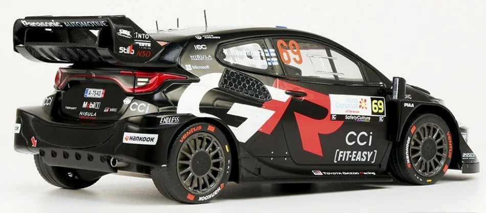 2025 Toyota GR Yaris Rally1 Nº17 S.Ogier/V.Landais Rally de Islas Canarias WRC 1:43 IXO Models RAM999B.22