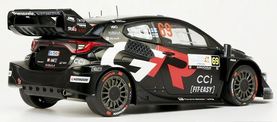 2025 Toyota GR Yaris Rally1 Nº17 S.Ogier/V.Landais Rally de Islas Canarias WRC 1:43 IXO Models RAM999B.22