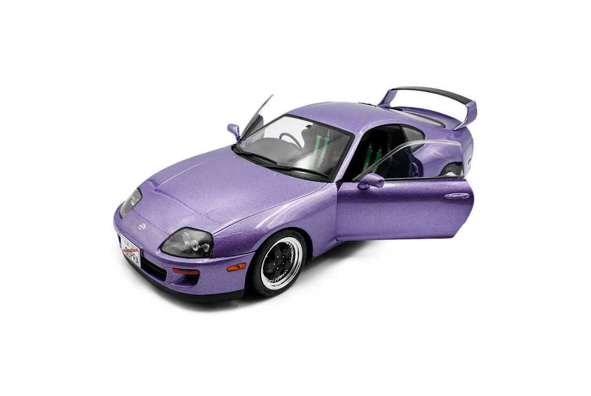 1993 Toyota Supra MK4 (A80) Púrpura Metalizado 1:18 Solido S1807607