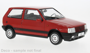 1984 Fiat Uno Turbo ie Rojo 1:18 MC Group 18583