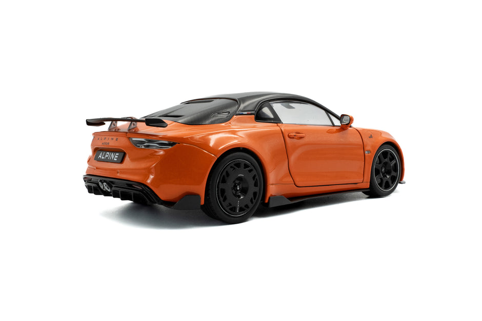 2024 Alpine A110 Radicale Naranja/Cobalto 1:18 Solido