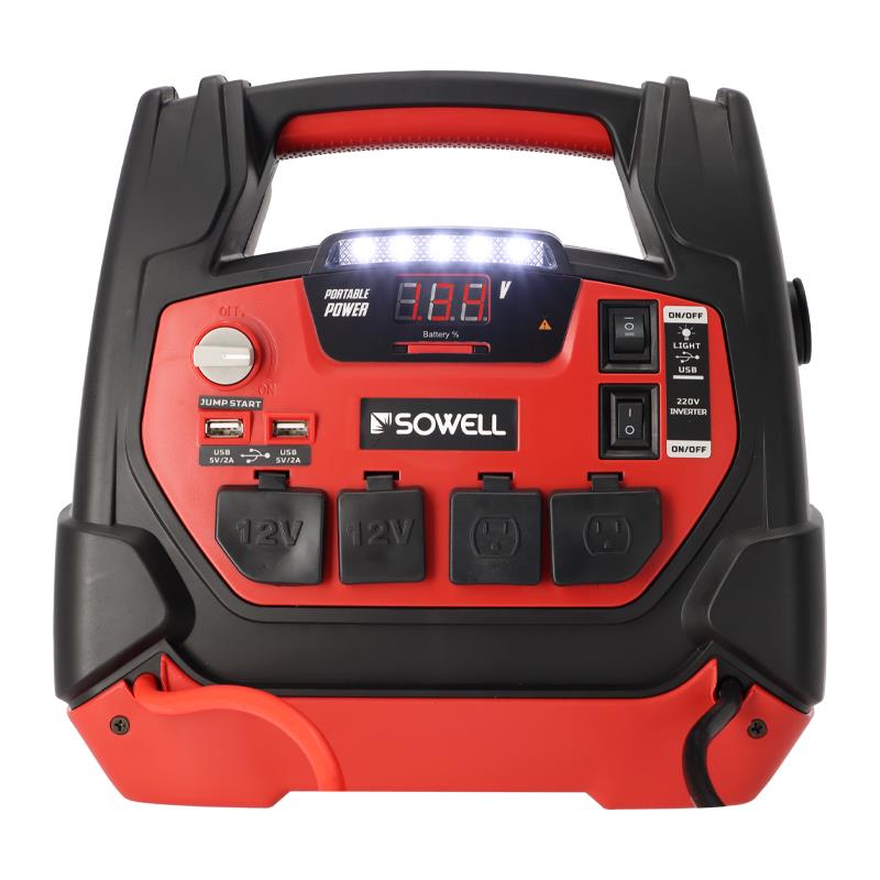 ARRANCADOR BATERIAS CON COMPRESOR SOWELL 18.000 MAH