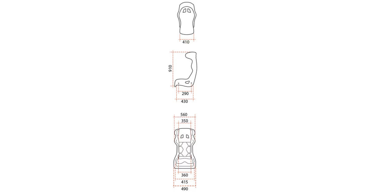 ASIENTO BAQUET GT2I FIA PRO-02M V2 FIBRA CON OREJERAS 2026