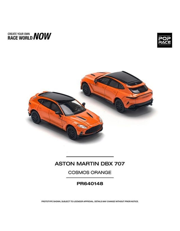 2020 Aston Martin DBX 707 Naranja Cosmos 164 Pop Race PR640148
