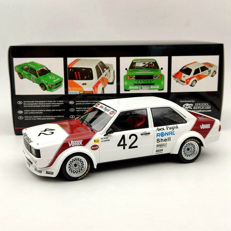 1980 Audi 80 GTE (B2) Gr.2 Nº42 Seikel/Trint ETCC República Checa 1:18 Premium ClassiXXs PCL30227