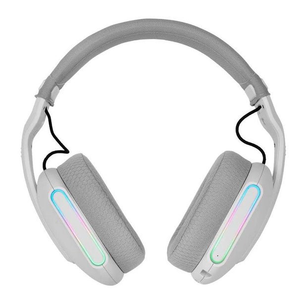 AURICULARES GAMING CON MICRÓFONO DIADEMA BLANCO MARS GAMING