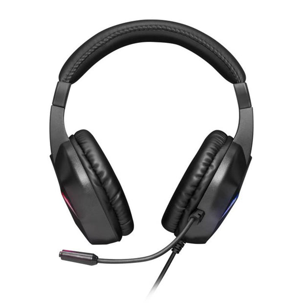 AURICULARES GAMING CON MICRÓFONO DIADEMA ULTRA LIGEROS NEGRO MARS GAMING