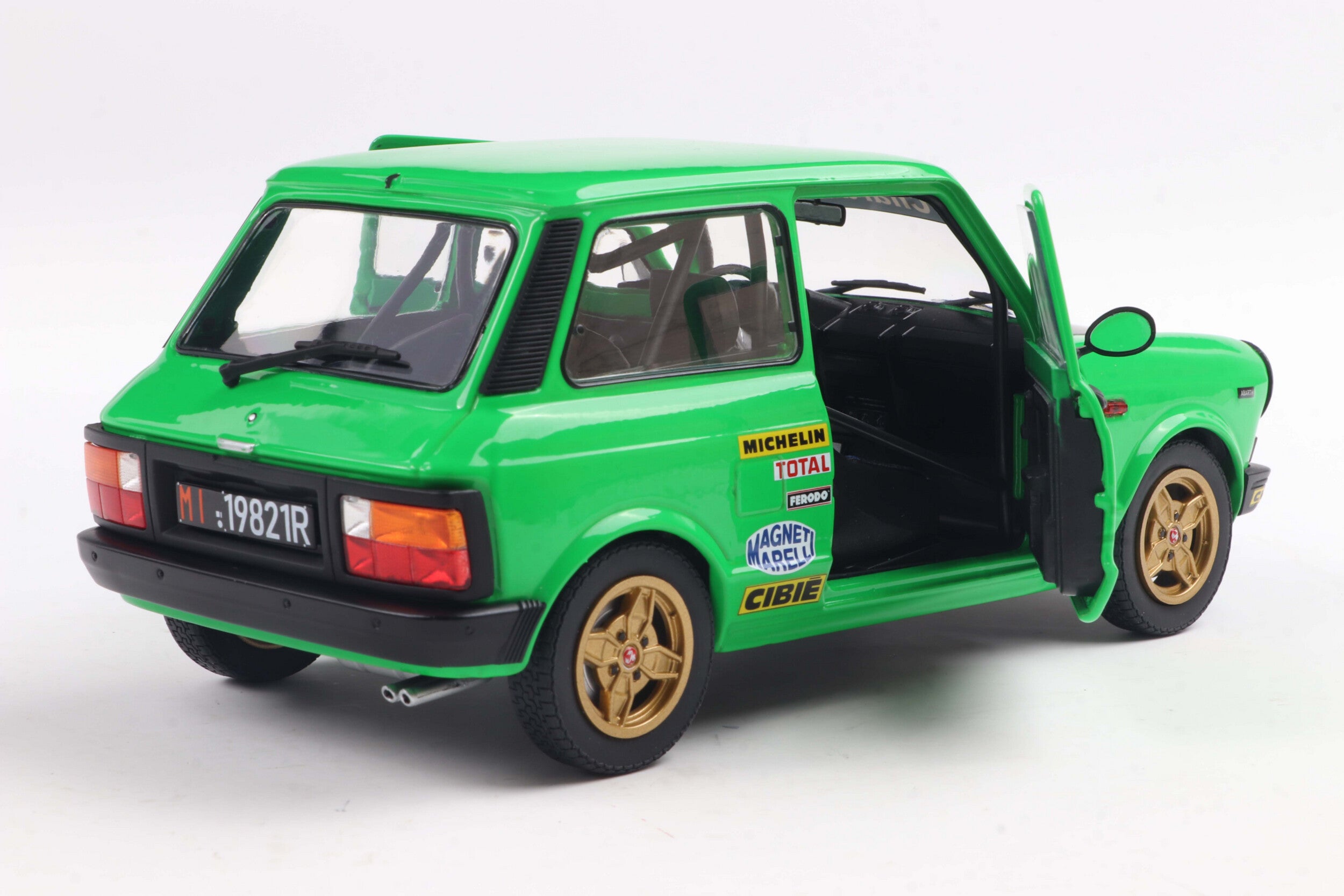 1980 Autobianchi A112 MK.5 Abarth Verde 1:18 Solido