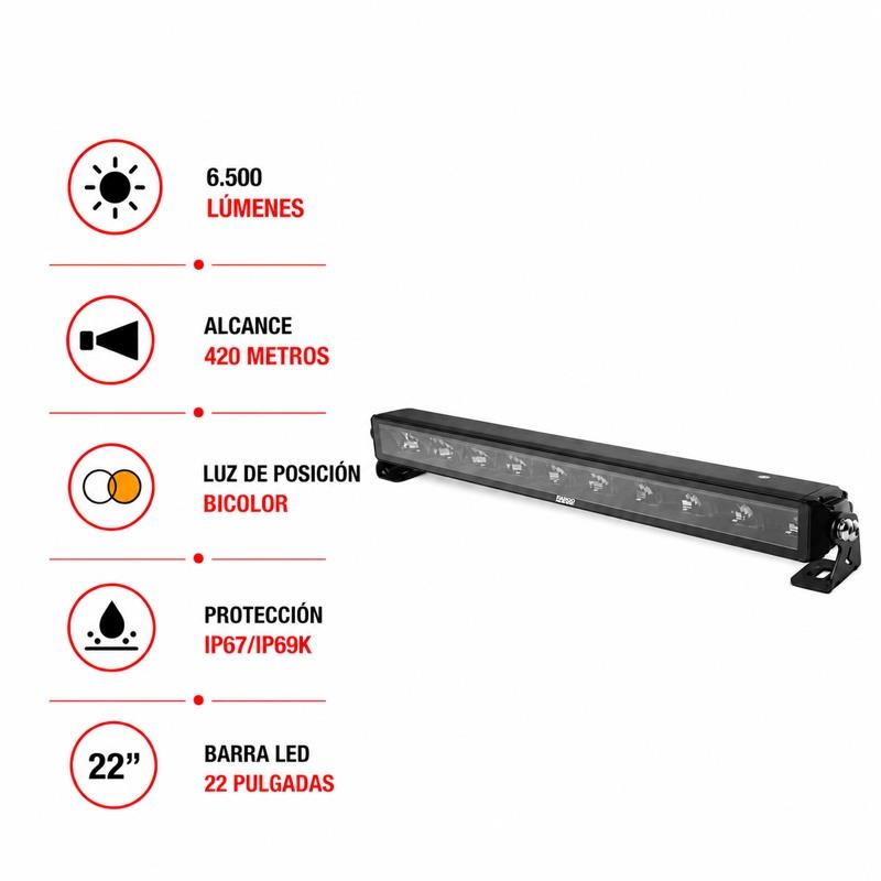 BARRA LED 22