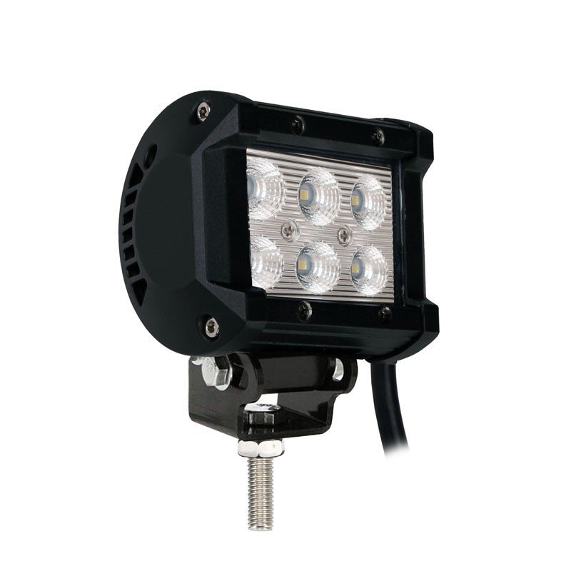 FARO BARRA LED - DOBLE FILA - SOPORTE INFERIOR, 18W 4