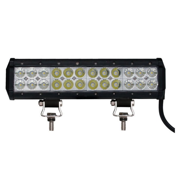 FARO BARRA LED - DOBLE FILA - SOPORTE INFERIOR, 72W 12" COMBO