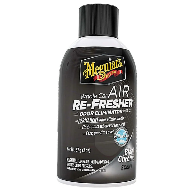 MEGUIAR´S AIR RE-FRESHER, BLACK CHROME 59 ML