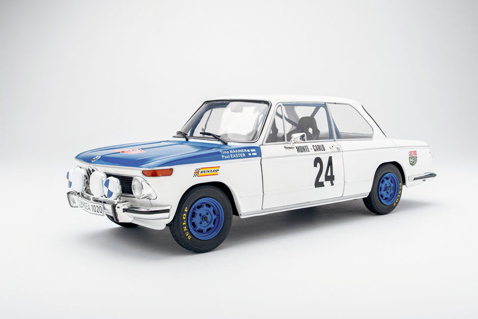 1969 BMW 2002 Ti Nº24 T.Mäkinen/P.Easter Rallye Montecarlo 1:18 Solido