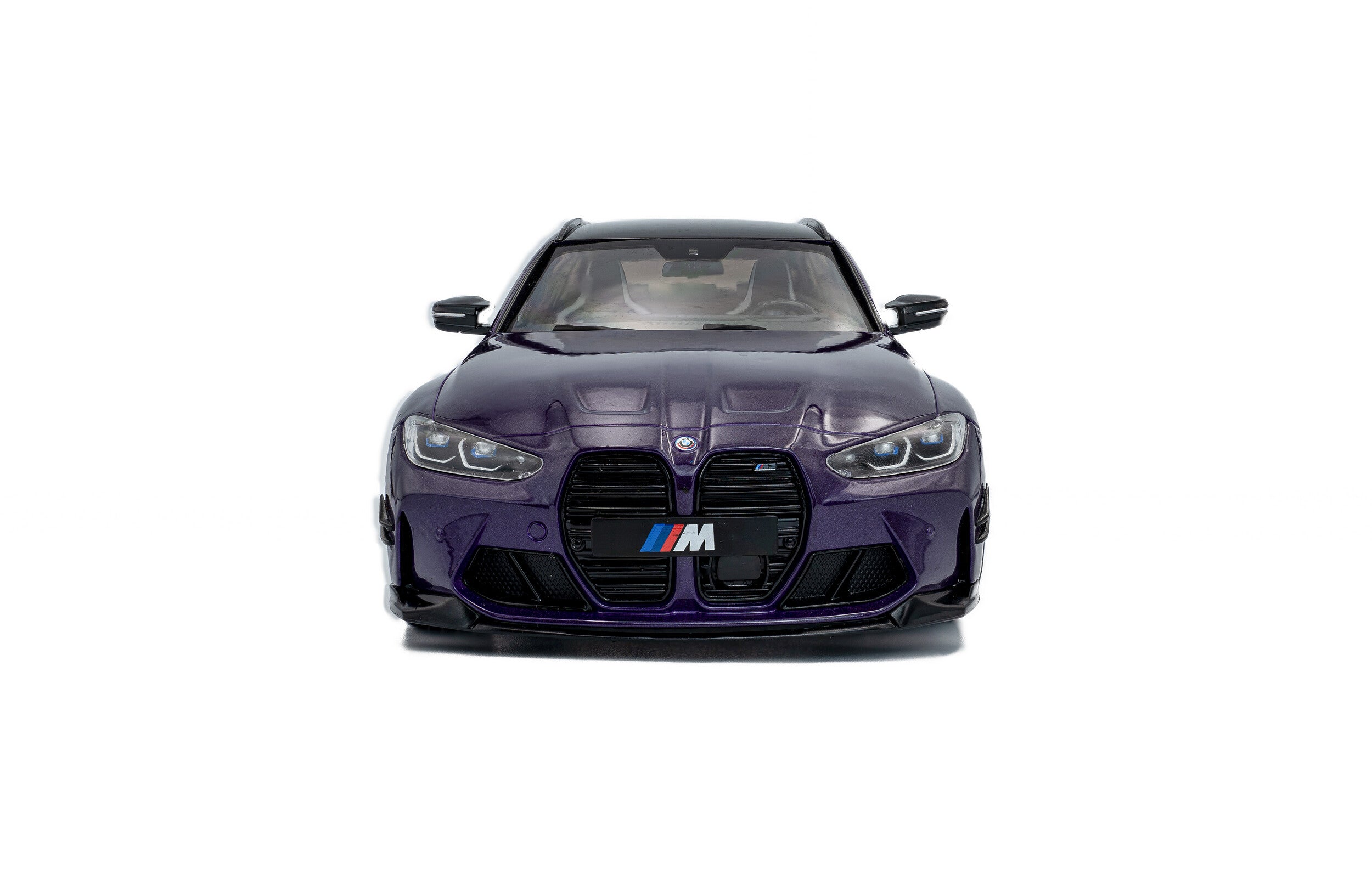2024 BMW M3 Touring con Piezas de Rendimiento Morado Perlado Metalizado 1:18 Solido S1813701
