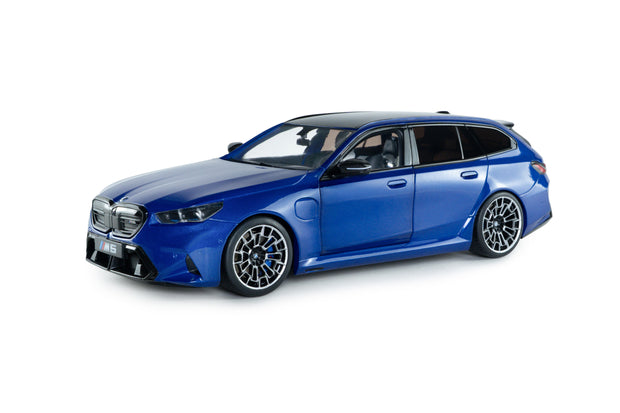 2024 BMW M5 Touring Azul Marina Bay Metalizado 1:18 Solido S1814801