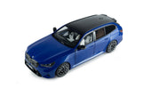 2024 BMW M5 Touring Azul Marina Bay Metalizado 1:18 Solido S1814801
