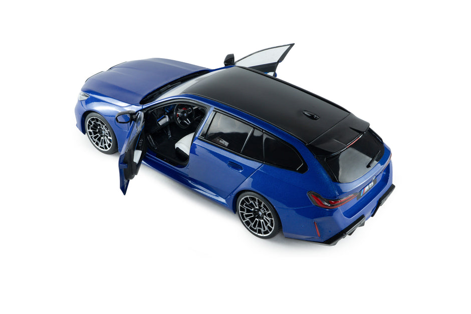 2024 BMW M5 Touring Azul Marina Bay Metalizado 1:18 Solido S1814801
