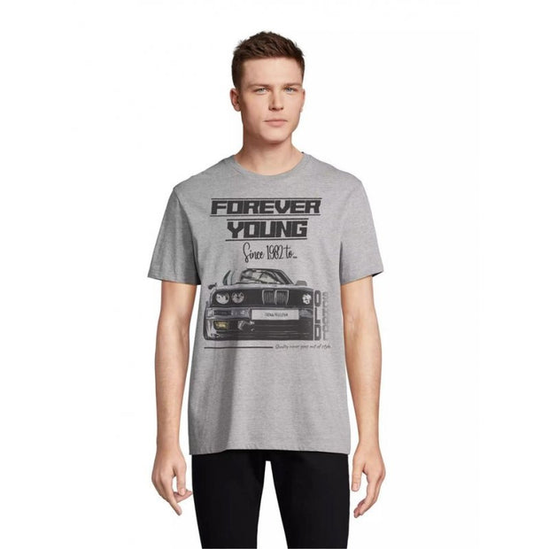 Camiseta RADIKAL Forever Young Gris