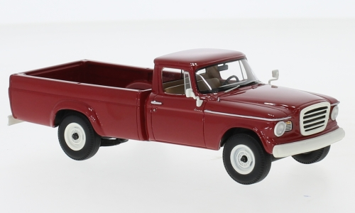 1963 Studebaker Champ Pickup Rojo 1:43 NEO Scale Models 47276