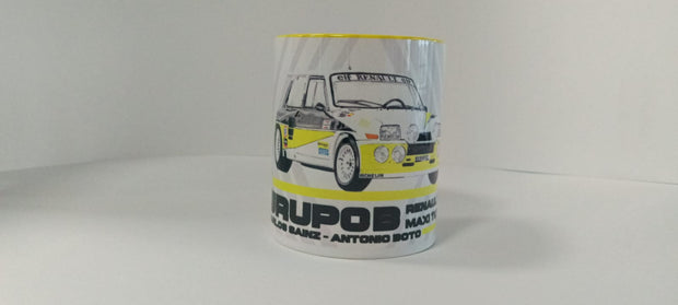 TAZA GRUPO B RENAULT MAXI TURBO CARLOS SAINZ
