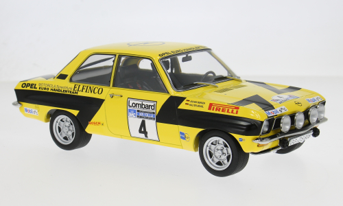 1975 Opel Ascona A Nº4 W.Röhrl/J.Berger RAC Rally 1:18 MC Group 18345R