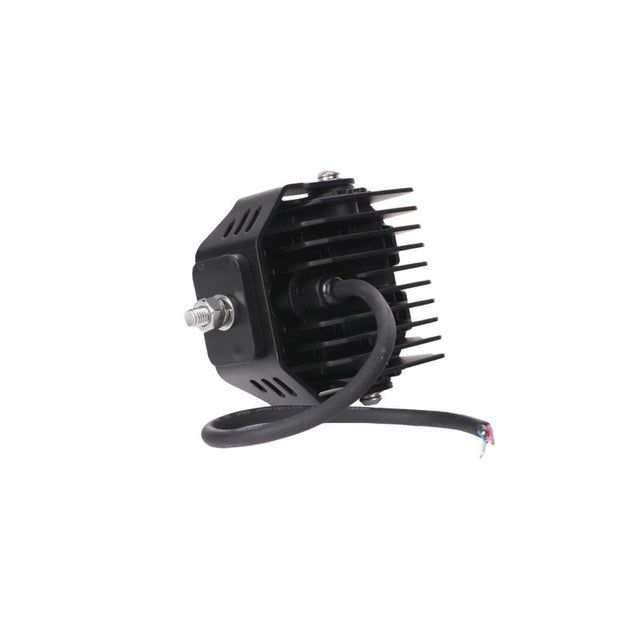 DRIVING LIGHT M-TECH BLACK SERIES - SQUARE 5" 80W 12-48V TRI-COLOR FRAME POSITION LIGHT, R10 R148