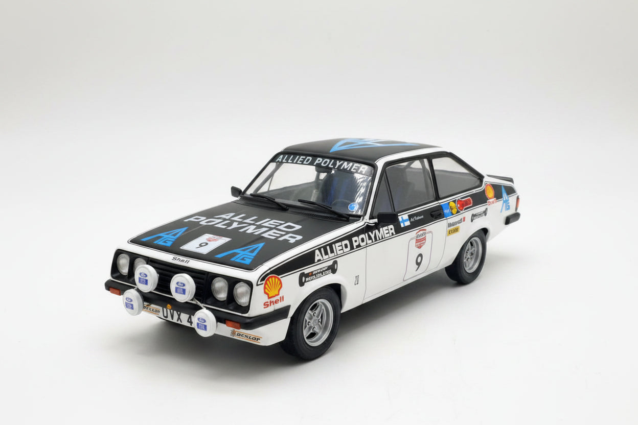 1977 Ford Escort MK II RS 2000 Nº9 Vatanen/Bryant Rally RAC 1:18 MC Group MCG18437R