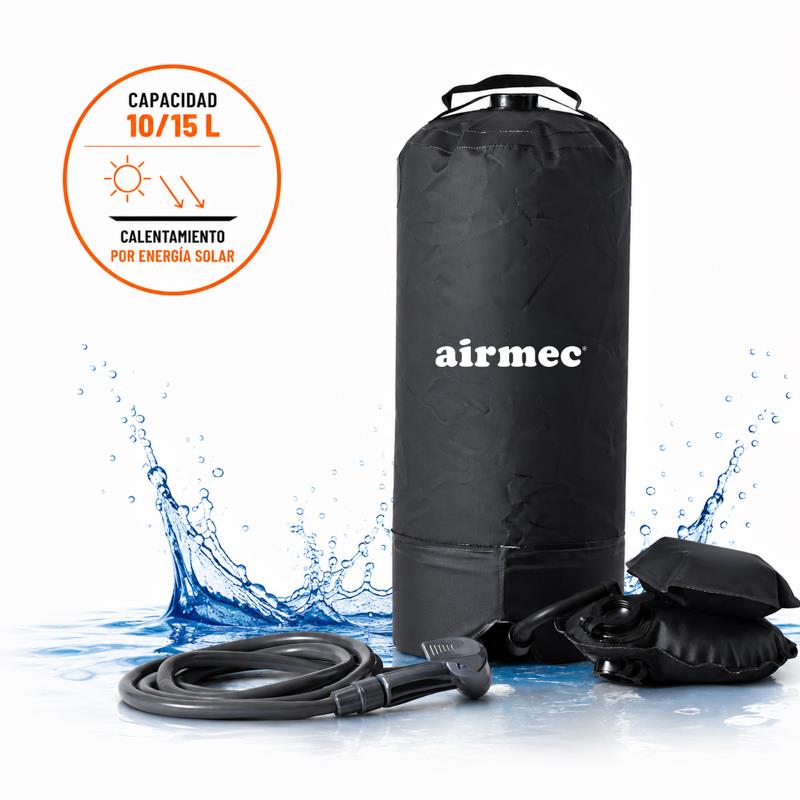 DUCHA PORTÁTIL SOLAR BAG AIRMEC 10/15 LITROS
