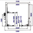 ELEVADOR 2 COLUMNAS 4 TON 220V FARGO TOOLS