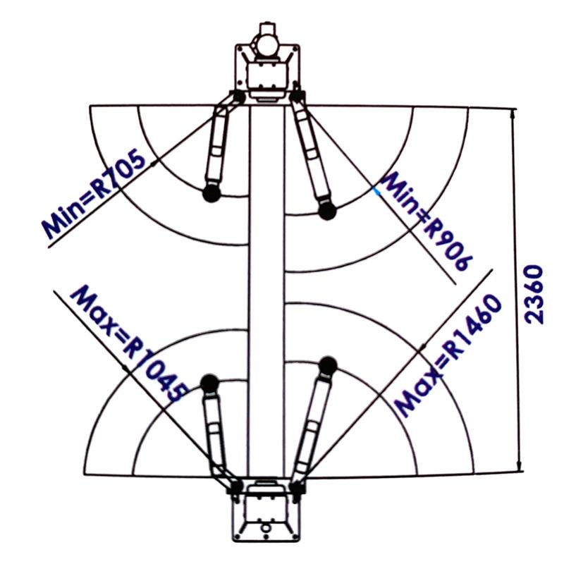ELEVADOR 2 COLUMNAS 4 TON 220V FARGO TOOLS