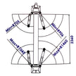ELEVADOR 2 COLUMNAS 4 TON 220V FARGO TOOLS