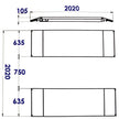 ELEVADOR DE TIJERAS SOBREPUESTO 380V 3 TON FARGO TOOLS