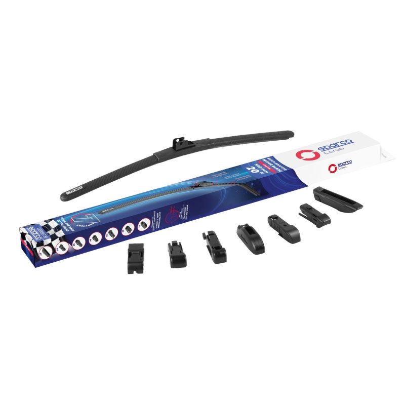 ESCOBILLAS SPARCO BLADE FRAMELESS CARBON