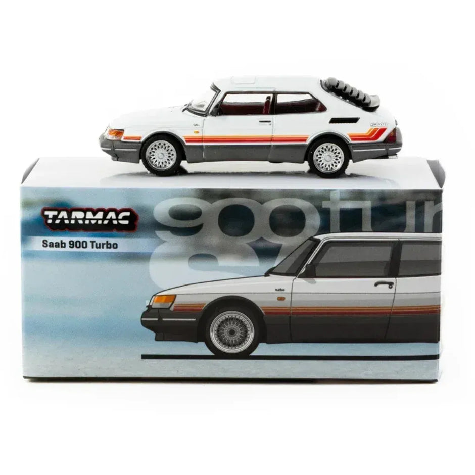 1980 Saab 900 Turbo Blanco 1:64 Tarmac T64G-056-WH