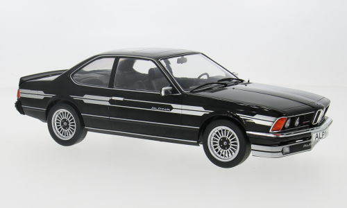 1980 BMW Alpina B7 Turbo (E24) Negro Decorado 1:18 MC Group 18235